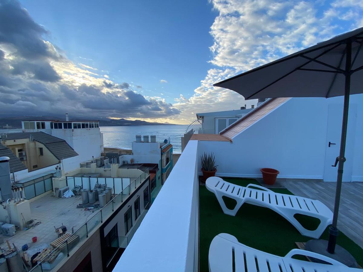 Holiday Home & Rooftop Lounge Las Palmas de Gran Canaria Exterior foto
