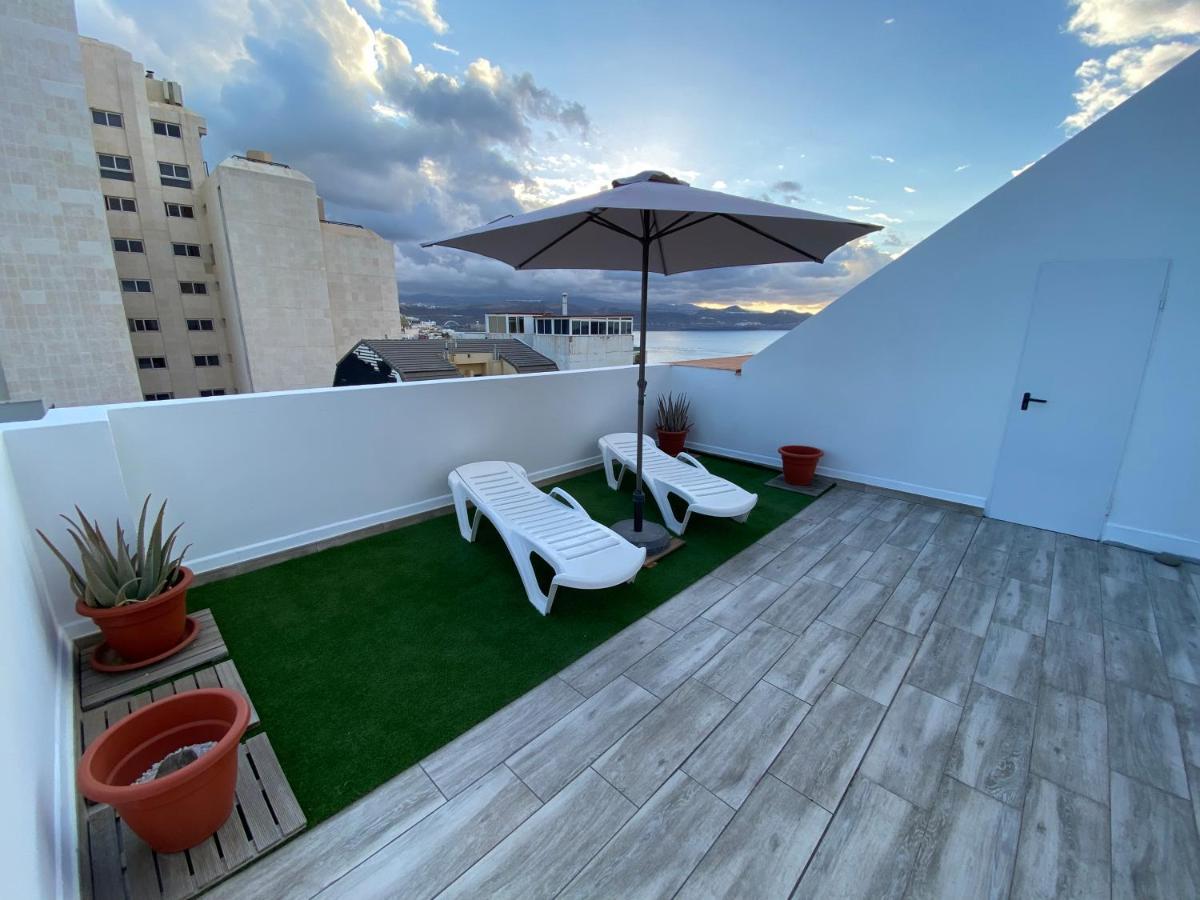 Holiday Home & Rooftop Lounge Las Palmas de Gran Canaria Exterior foto